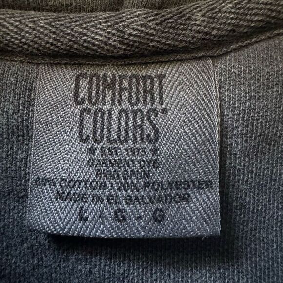 Taylor Acorn Everything Sucks Except For You Gray Hoodie Pullover Size Large - Picture 4 of 6